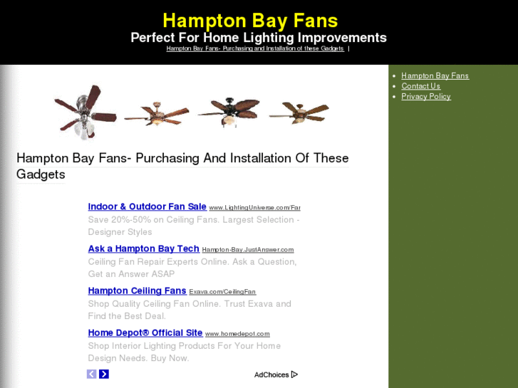 www.hamptonbayfans.net