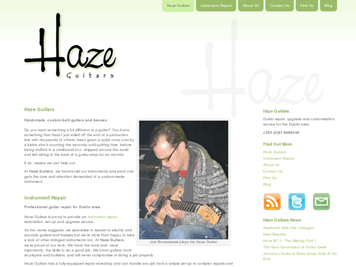 www.hazeguitars.com