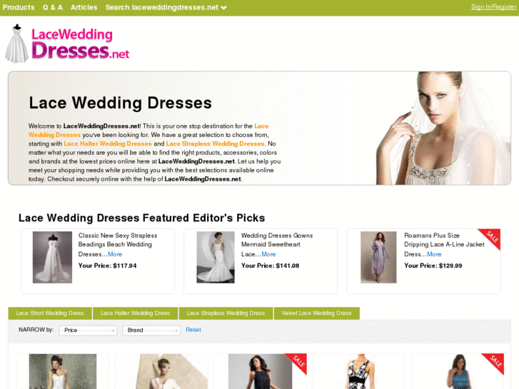 www.laceweddingdresses.net