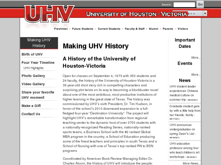 www.makinguhvhistory.org