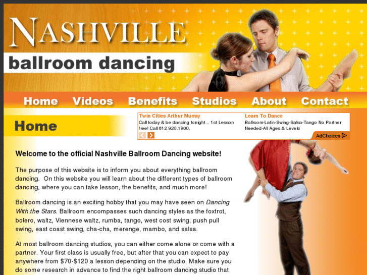 www.nashvilleballroomdancing.com