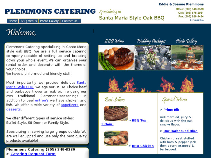 www.plemmonscatering.com