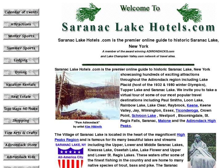 www.saranaclakeaccomodations.com