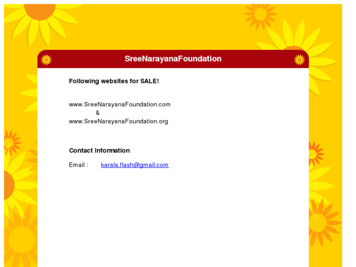 www.sreenarayanafoundation.org