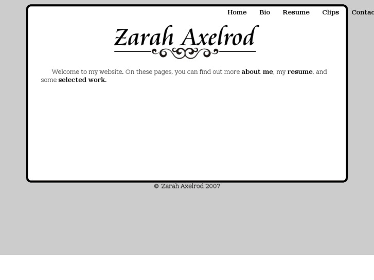 www.zarahaxelrod.com