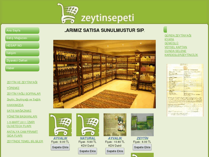 www.zeytinsepeti.net