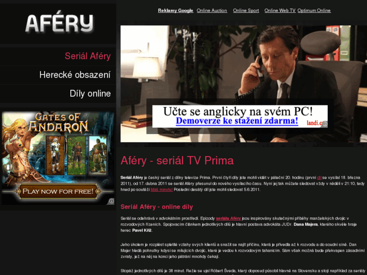 www.afery-serial.cz