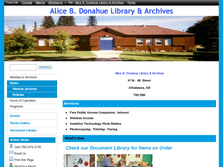 www.athabascalibrary.ab.ca