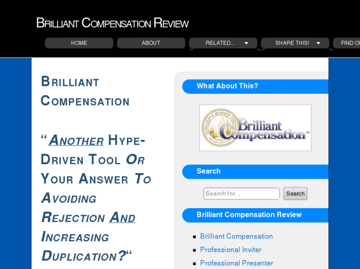 www.brilliantcompensationreview.com