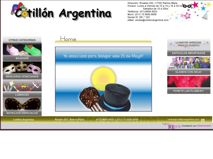 www.cotillonargentina.com