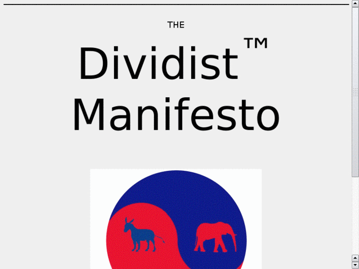 www.dividistmanifesto.com