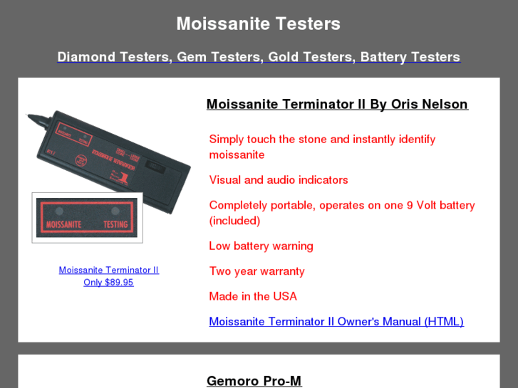 www.moissanitetester.net