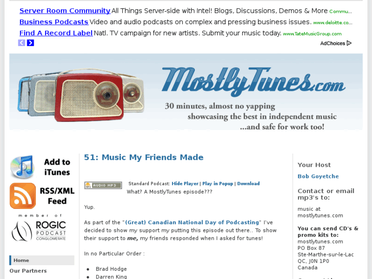 www.mostlytunes.com