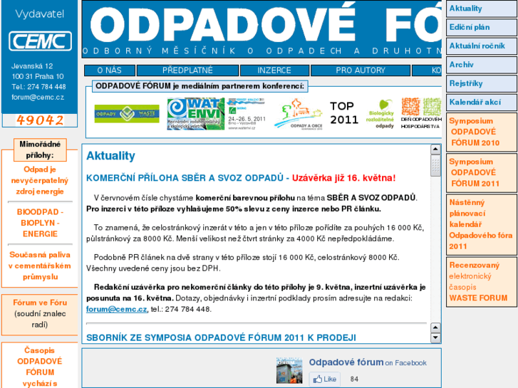 www.odpadoveforum.cz