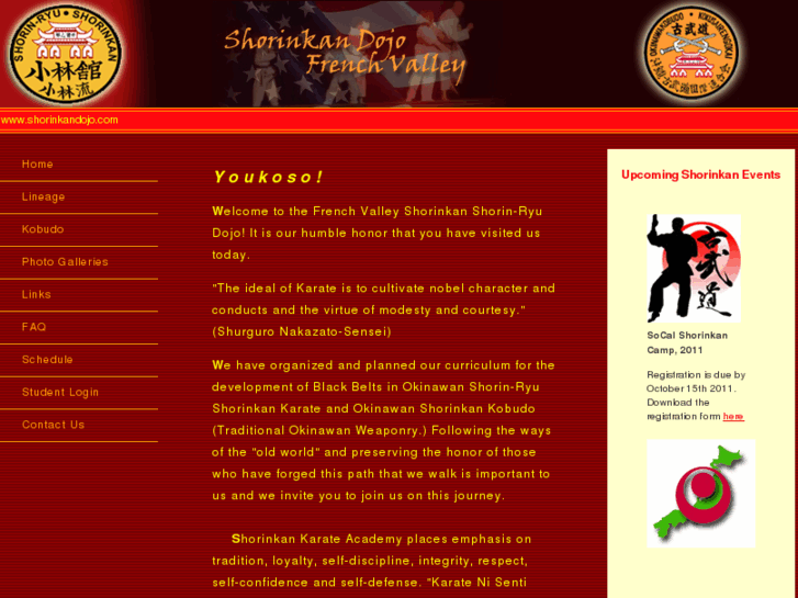 www.shorinkandojo.com