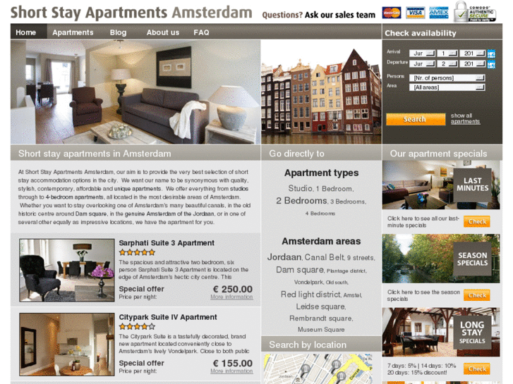 www.shortstayapartmentsamsterdam.com