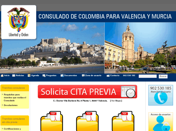 www.consuladocolombiavlc.com