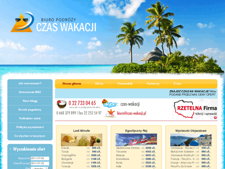 www.czas-wakacji.pl