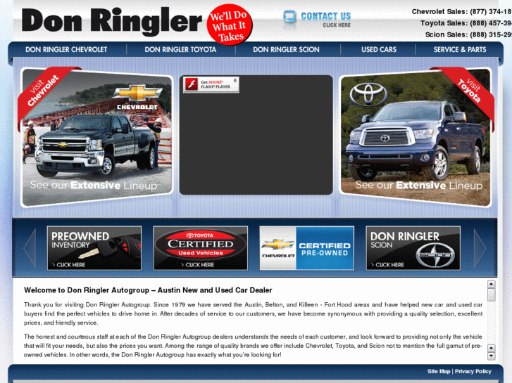 www.donringlerautos.com