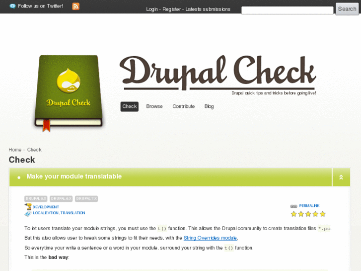 www.drupal-check.org