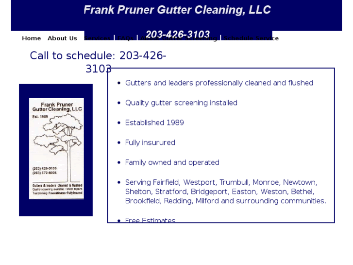 www.frankprunerguttercleaning.com