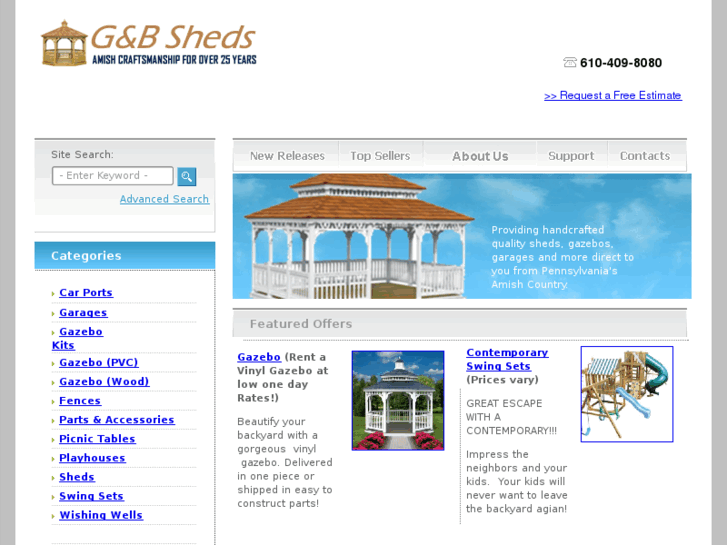 www.gandbsheds.com