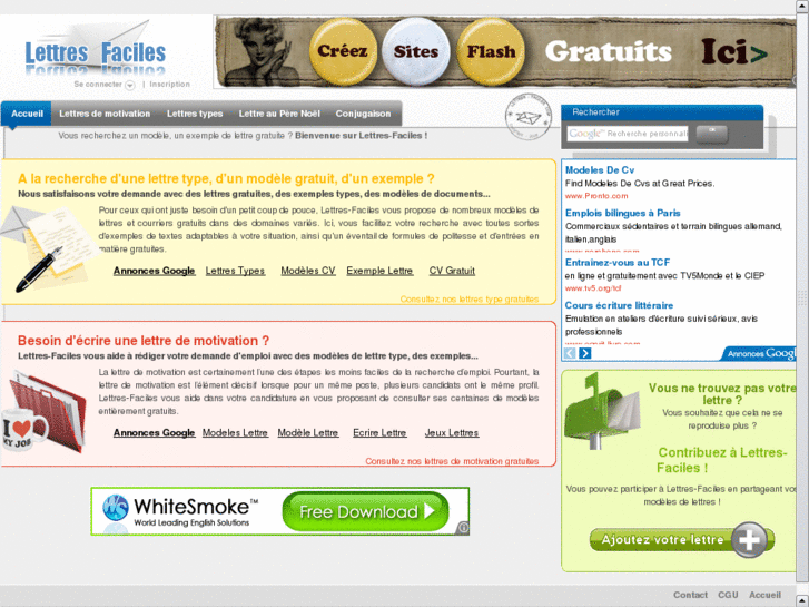 www.lettres-faciles.com