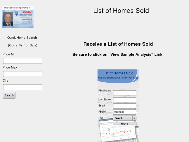 www.listofhomessold.com