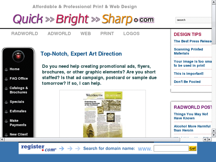 www.quickbrightsharp.org