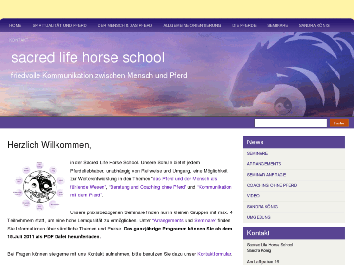 www.sacred-life-horse-school.com