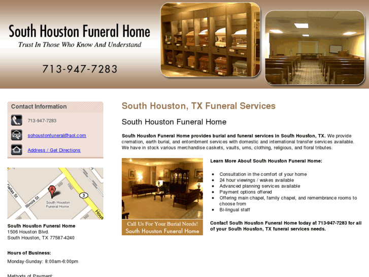 www.southhoustonfuneralhome.com