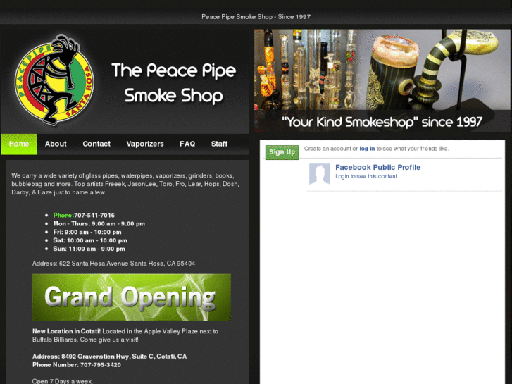 www.thepeacepipesmokeshop.com