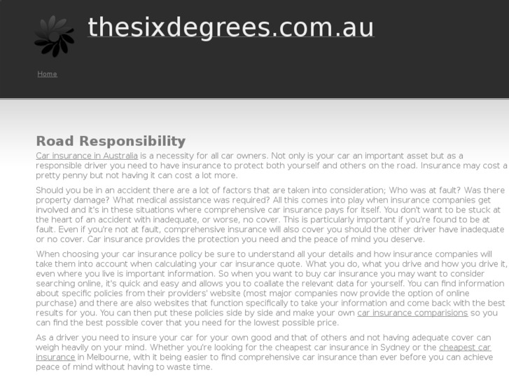 www.thesixdegrees.com.au