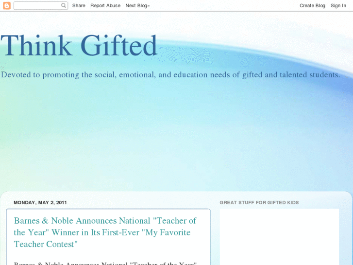 www.thinkgifted.com