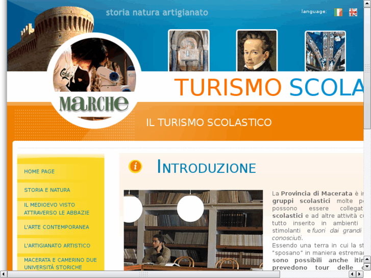 www.turismoscolasticomarche.com