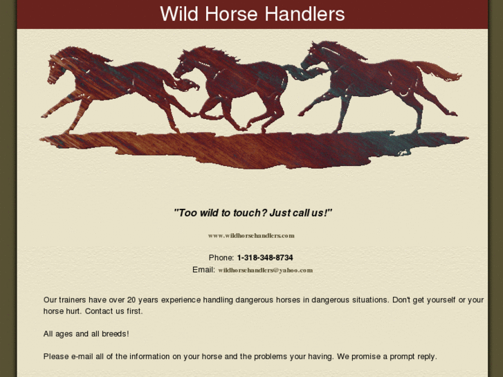 www.wildhorsehandlers.com