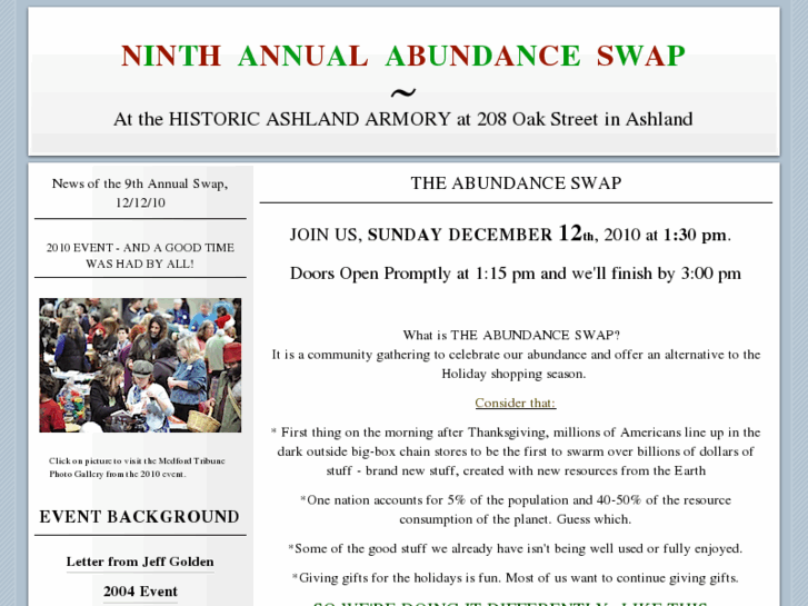 www.abundanceswap.org