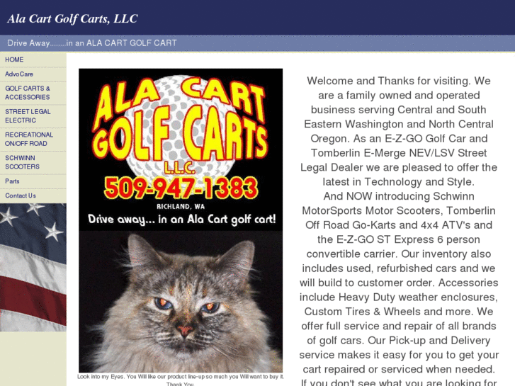 www.alacartgolfcarts.com