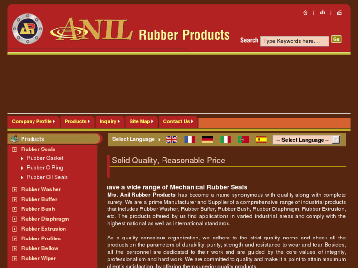 www.anilrubberproducts.com