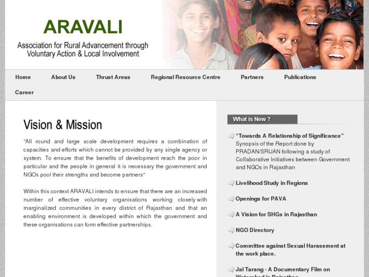 www.aravali.org.in