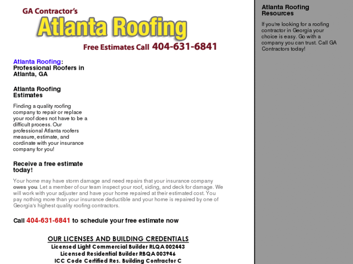 www.atlantaroofingprofessionals.com