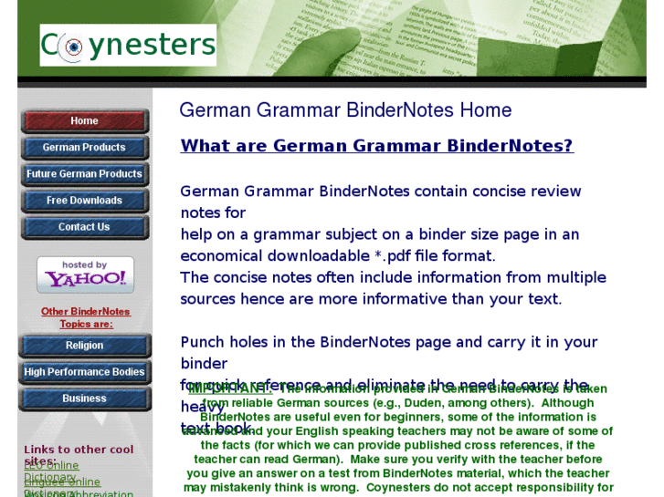 www.bindernotes.com