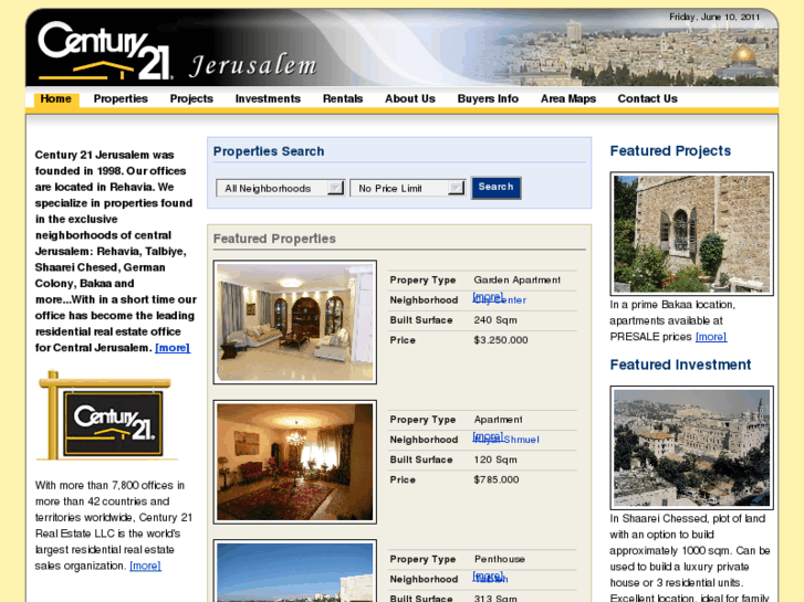 www.century21jerusalem.net