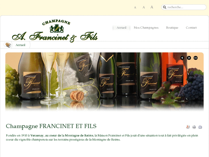 www.champagne-francinet-et-fils.com