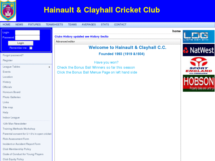 www.hainaultandclayhall.co.uk