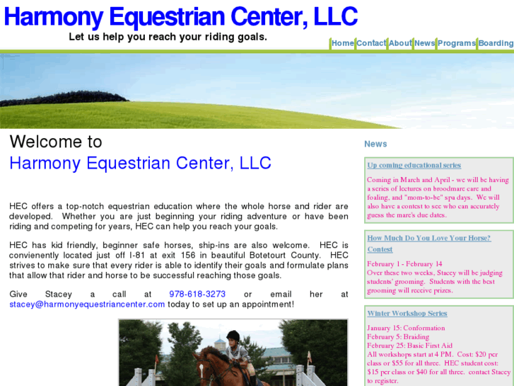 www.harmonyequestriancenter.com