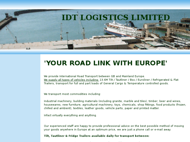 www.idtlogistics.net