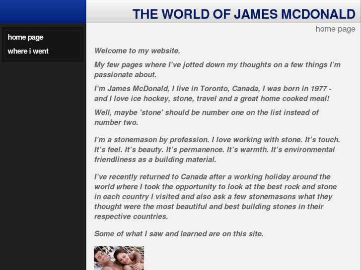 www.jamesmcdonaldblog.com