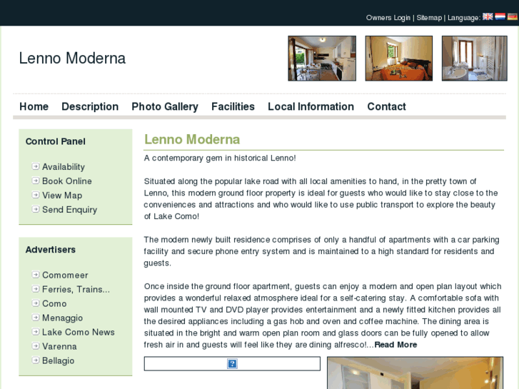 www.lennomodernaapartment.com