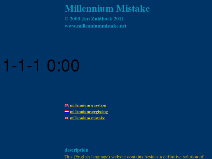 www.millenniummistake.net